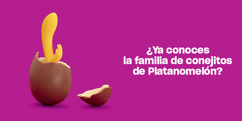 Te presentamos a la familia de conejitos Platanomelón