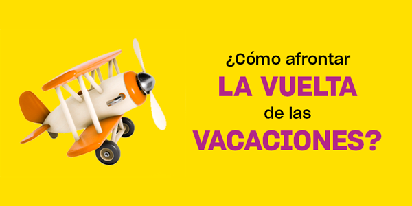 Afronta (con buena cara) la vuelta de las vacaciones