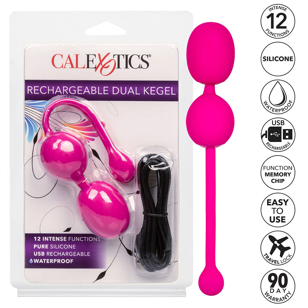 Bolas chinas Rechargeable Dual Kegel Balls Bolas chinas Calexotics 4