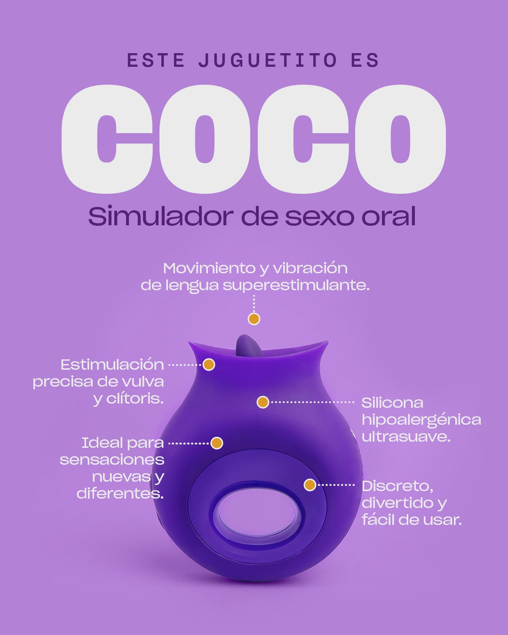 Coco Vibrador clitorial Platanomelón 5